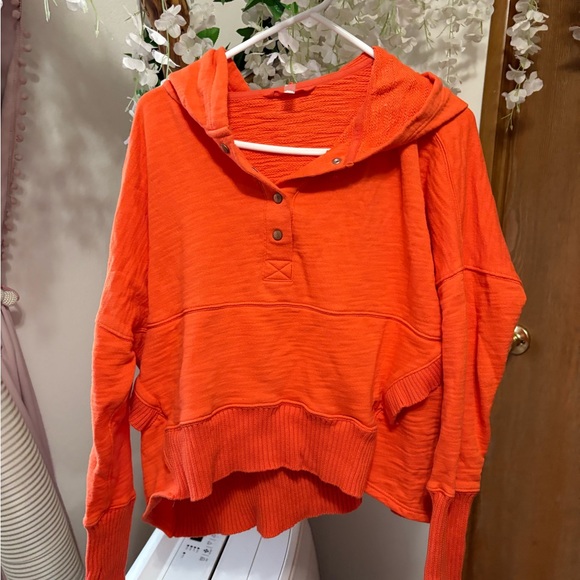 FP Movement by Free People Honey Dove Hoodie in Orange π - Picture 5 of 10